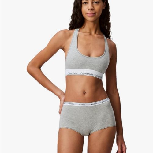 Calvin Klein Womens Modern Cotton Unlined Wireless Bralette