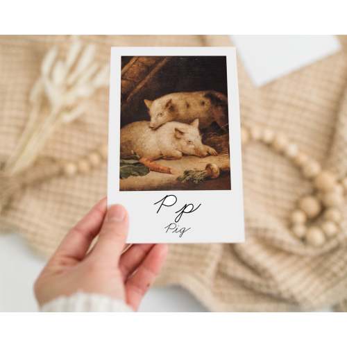 Fine Art in Cursive Flashcards