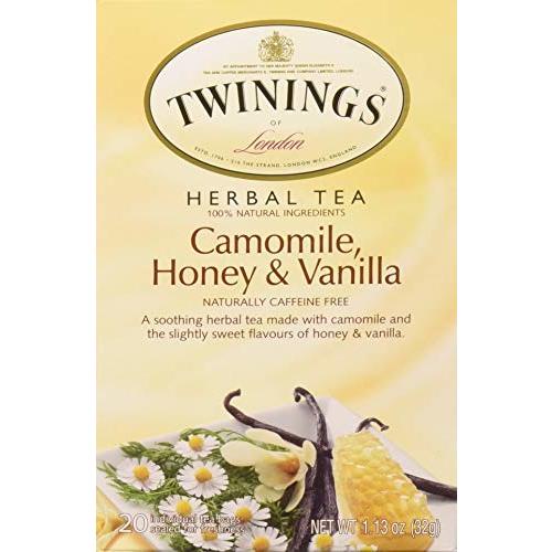 Twinings Herbal Tea Chamomile Honey and Vanilla -- 20 Tea Bags