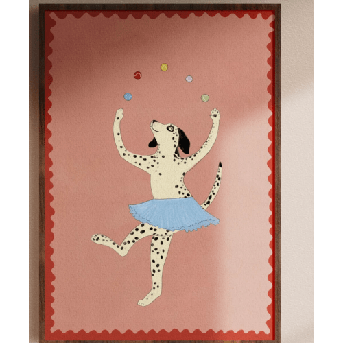 Poster Dalmatian Dog