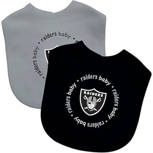 Baby Fanatic NFL unisex-baby 2-pack Bibs
