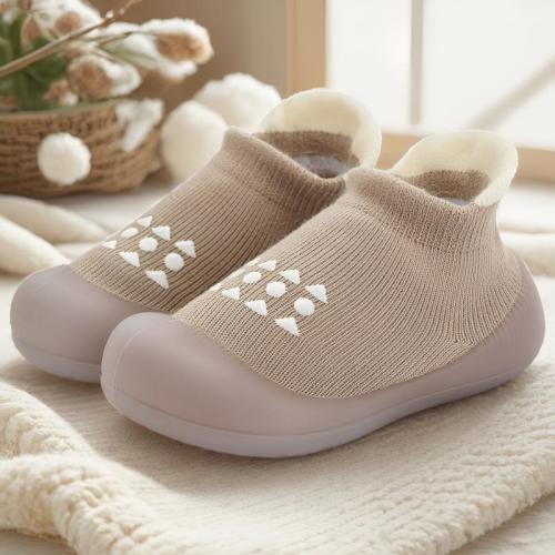 Baby Sock Shoes Infant Slippers Newborn Crib Shoes for 6-9-1 - TikTok Shop