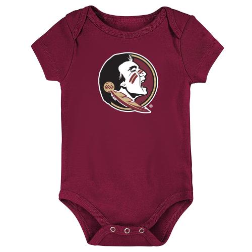 Future Tailgater Florida State Seminoles Collegiate Licensed LOGO Baby Bodysuit