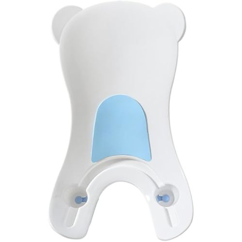 Totority Baby Wash Basin Ergonomic PP Material Newborn Toddler Portable Foldable Potty for Comfortable Bathing & Face Hand Cleaning, Space-Saving Design Ideal for Home Travel
