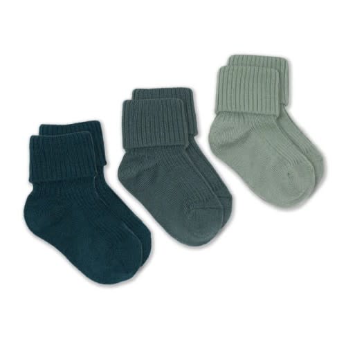 Wool Socks (Pine) 0-6 mo