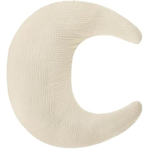 SWESEN Nursing Pillow Cover, Soft Removable Cover for Breastfeeding Pillows, Pillow Slipcover for Baby Boys and Girls, Comfortable & Breathable, Apricot, Washable (Only Cover)