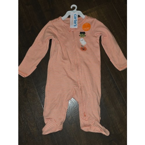 NWT Carter's Just One You 2-Piece Halloween Sleeper Baby Sz NB 3 months Unisex