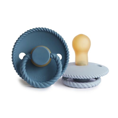 Mushie Frigg Rope Rubber Pacifier
