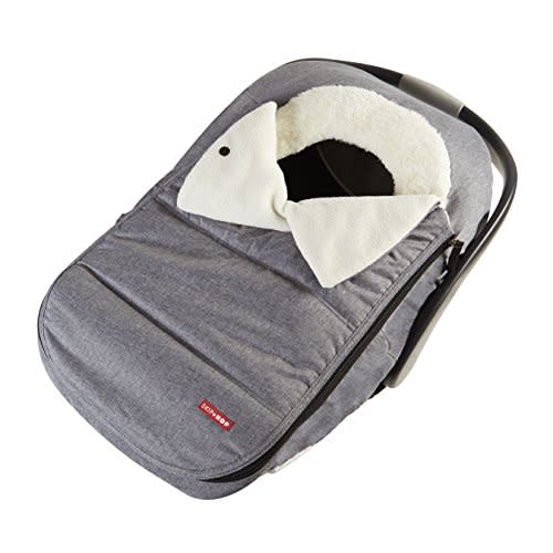 Skip Hop Winter Car Seat Cover, Stroll & Go, Heather Grey 16x3x27 Inch (Pack of 1)