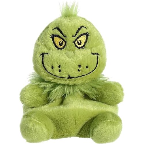 Aurora Dr. Seuss Palm Pals 4.5" Grinch Whimsical Plush
