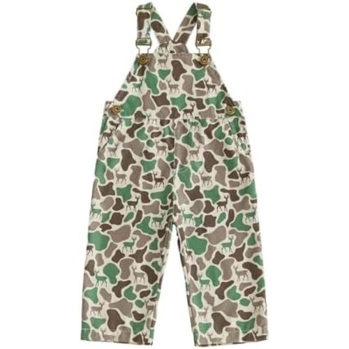 Newborn Toddler Baby Boy Duck Deer Hunting Corduroy Suspender Pants Bib Overalls Little Hunter Fall Winter Outfits