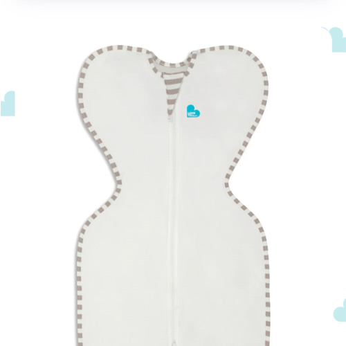 Swaddle Up™ 1.0 TOG Organic Cotton Cream