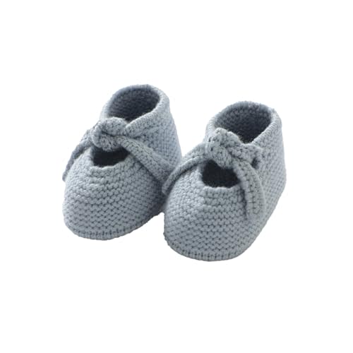 DovFanny Newborn Baby Booties Soft Knit First Walking Shoes Gift for Infant Boy Girl - Breathable Baby Shoes