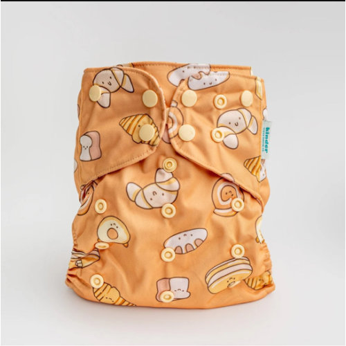 Food: Essentials Pocket Cloth Diaper with Athletic Wicking Jersey, Grows with your Baby