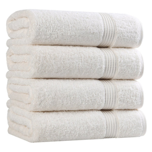 Joss & Main Oleg Heritage Egyptian Cotton Plush Absorbent Luxury Bath Towel & Reviews | Wayfair