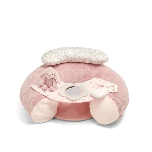 Mamas & Papas Welcome to the World Sit & Play Bunny Interactive Seat - Pink