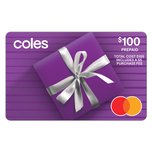 Gift Cards - Coles Mastercard Digital $100 - Choose the perfect e-gift card
