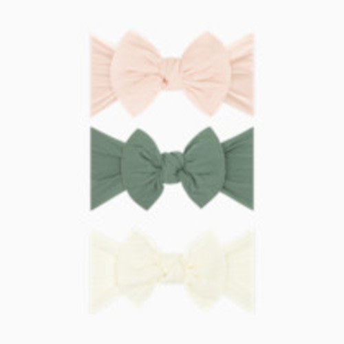 Baby Bling Classic Knot Headband Set (3 pack) - Petal/Sage/Ivory