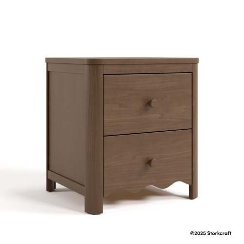 Casablanca® 2 Drawer Nightstand