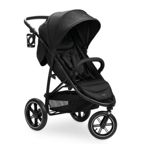 hauck Stroller Rapid 3 Air, Reclining Seat Stroller with Air Wheels and Rear Suspension, Compact & Easy Fold, Sun Protection UPF 50+, Large Basket