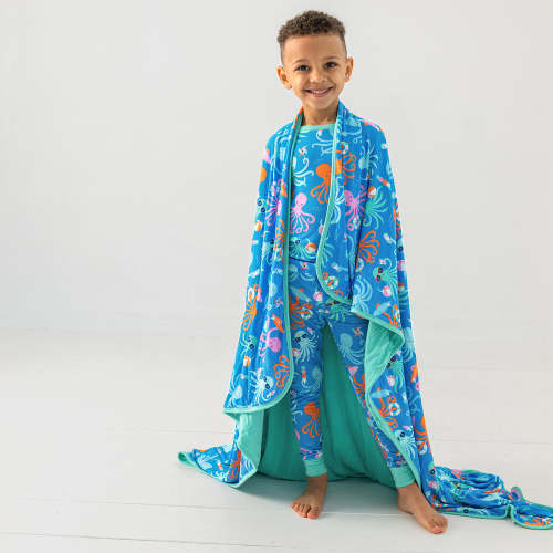 Octopus Party Large Cloud Blanket¨ – Little Sleepies