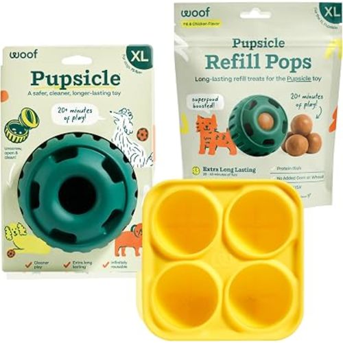 WOOF Starter Pack Dog Treat Toy for XL Dogs 75 lbs & Up