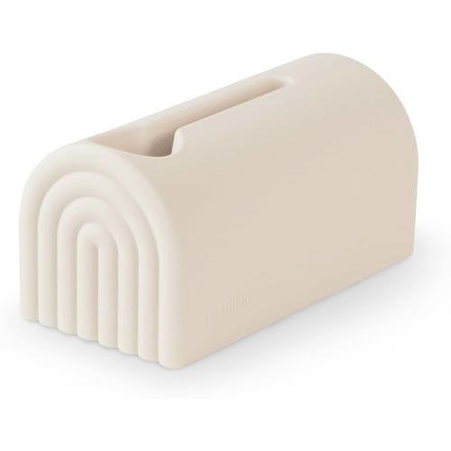 mushie Bath Spout Cover | Soft Silicone Bathtub Faucet Safety Guard for Kids | Universal Fit (Shifting Sand)