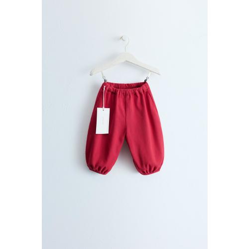 ZARA TIMELESS - BALLOON TWILL PANTS - Red | ZARA United States