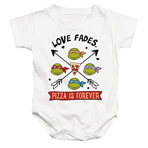 LOGOVISION TMNT Teenage Mutant Ninja Turtles Pizza is Forever Unisex Infant Snap Suit for Baby