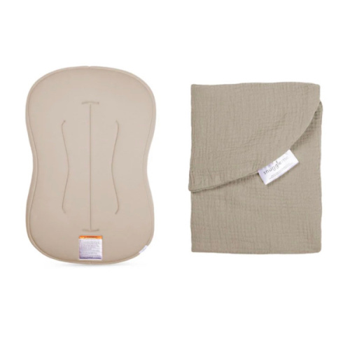 Lounger Curve + Muslin Cover Set | Birch