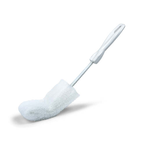 Powerful, non-abrasive baby bottle brush – long-lasting