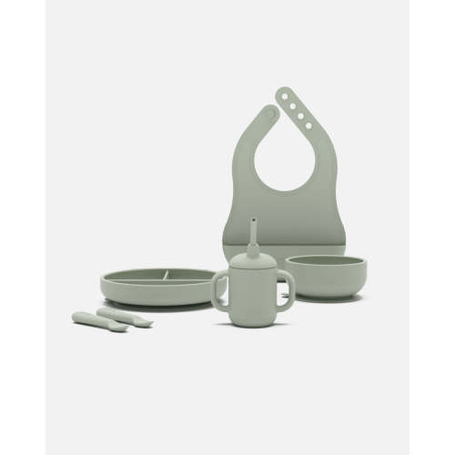 First Bites Full Kit - 6pc Set - Sage