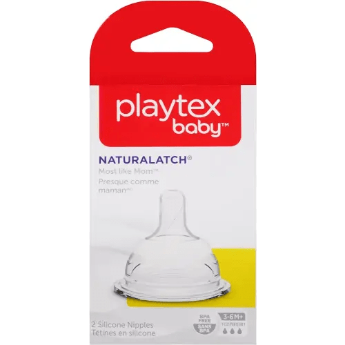 Playtex NaturaLatch Y-Cut Nipple, 2-Count