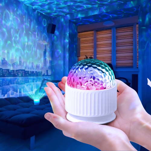 DAYBETTER Star Projector Night Light for Kids ,Remote Control and Color Changing Follow Music ,Gifts Decor for Bedroom and Party Festival