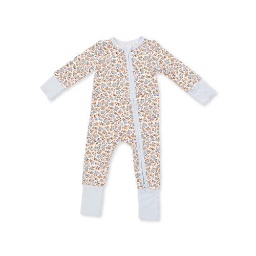2-Way Zip Romper, Hazel Floral