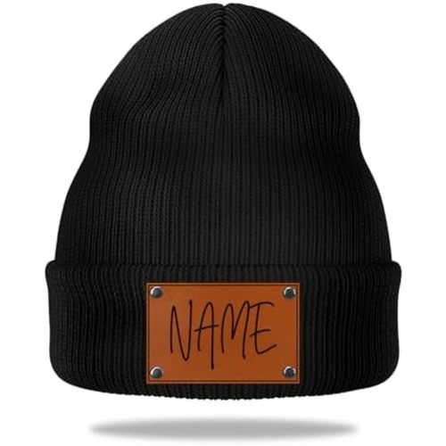 Custom Baby Beanie Hats Personalized Name Gifts for Toddler Kid Newbron boy Girl Winter Warm Knit Caps