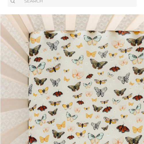 Amelia Crib Sheet