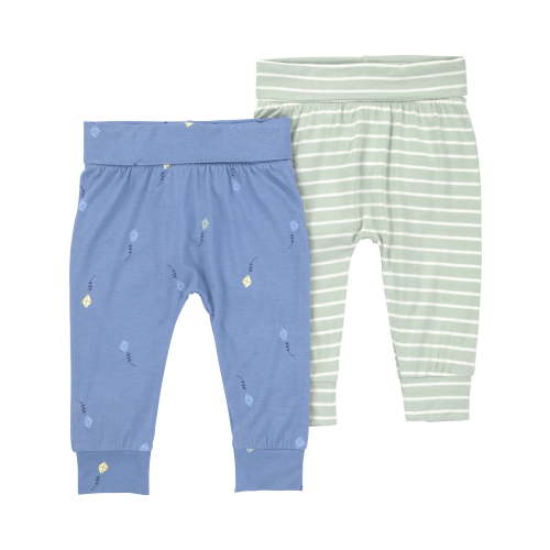 Carter's Child of Mine Baby ComfySoft Pants, 2-Pack, Sizes Preemie-18 Months