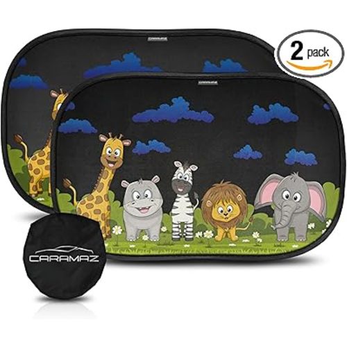 Car Window Shade for Baby with Certified UV-Protection 2 Pack - 20"x12"