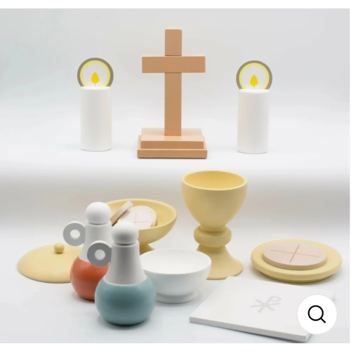 Wooden Mass Kit Playset