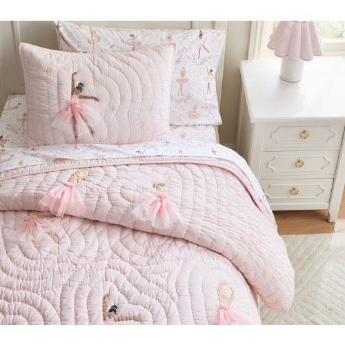 Ballerina Quilt & Shams | Pottery Barn Kids