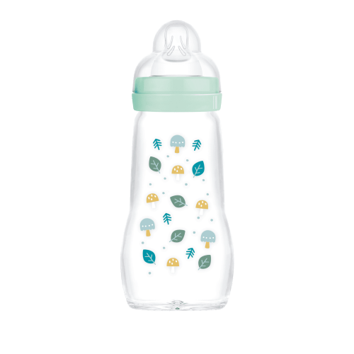 MAM Feel Good Glass Bottle 9oz, 1 PK, Unisex