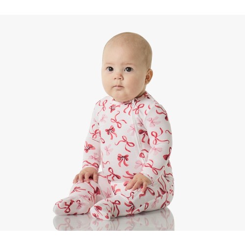 Holiday Bows Baby Pajama