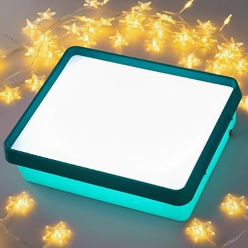 Odoorgames Young Explorers Light Table – Light Up Table (Cyan)