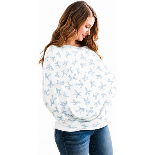 Copper Pearl Nursing Cover for Breastfeeding – Multi-Use Baby Car Seat, Stroller & Breast Feeding Cover Up for Women, Stretchy Breathable for Boy or Girl, Daphne