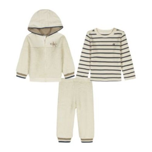 Baby Boys' T-Shirt, Hoodie and Pants, 3-Piece Set