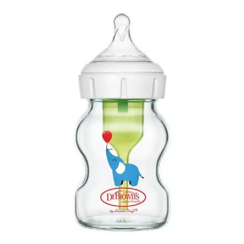 Dr Browns Options+ Wide Neck Glass Bottle 150ml | Baby Bunting AU