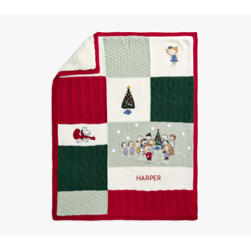 Peanuts® Charlie Brown® Christmas Heirloom Baby Blanket