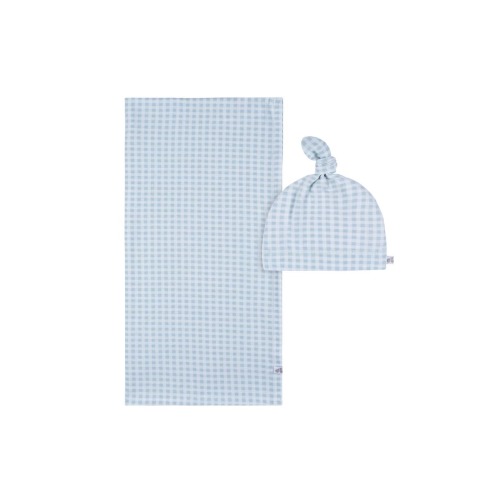 Swaddle Blanket & Hat Set, One Size, One Size