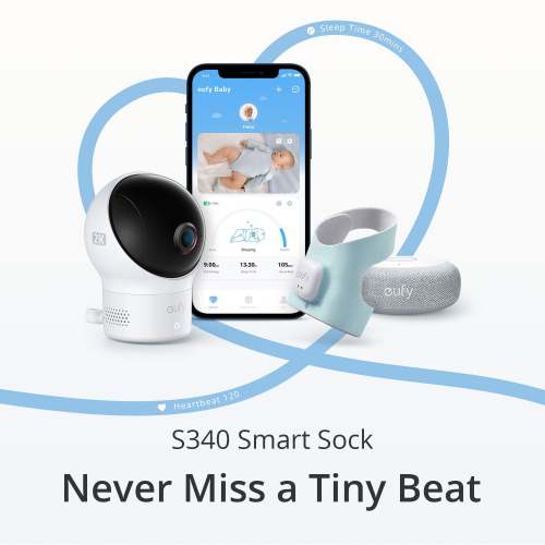 eufy Baby S340 Smart Sock with Cam